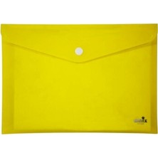 umix çıtçıtlı zarf dosya a4 neon sarı u1121n-sa (12 li paket)