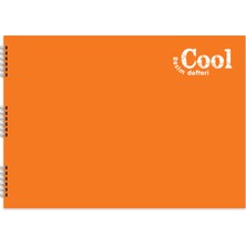  keskin color resim defteri 25x 35 cm 15 yaprak spiralli plastik kapak cool 306121-99 (karışık renk 1 adet)