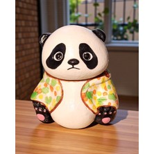 El Boyaması Tasarım Panda Kül Tablası Panda Küllük