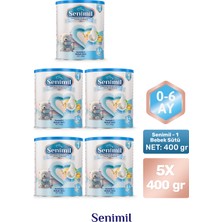 Senimil 1 Bebek Sütü 400 gr (0-6 Ay) 5 Li Avantaj Paketi