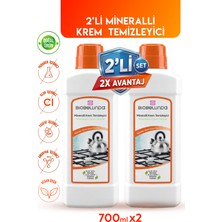 BioBellinda Doğal Mineralli Krem Temizleyici 700 ml (2'li Set)