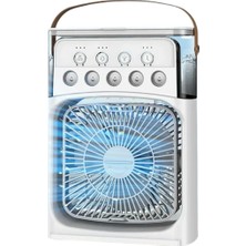 İsingir Shopping Mini USB Klima Fan | 3 Kademeli Spreyli Hava Soğutucu Taşınabilir - IS002Y-7R9HA2