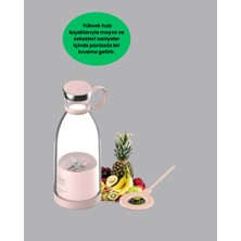 İsingir Shopping Çevre Dostu Cam Gövdeli Kablosuz Smoothie Blender - IS002Y-7RGKG8