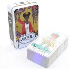 MiraLive Modern Witch Metal Kutulu Tarot Kartı