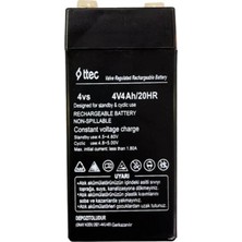 MiraLive 4V 4 Ah Kuru Bakımsız Akü