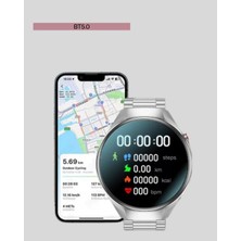 İsingir Shopping Metal Gövdeli Amoled Akıllı Saat – Kan Oksijen Nabız ve Arama Fonksiyonlu - IS002Y-7RCIS4