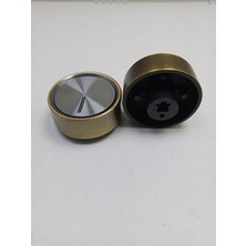 Universal Orjinal Kumtel Silverline Arçelik Beko Simfer Uyumlu Ankastre Ocak Fırın Düğmesi 4'lü Set