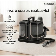 Dreame N10 Halı ve Koltuk Temizleme Makinesi 12.000 Pa Emiş Gücü 60°c Sıcak Su Destekli