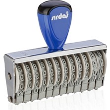 Sırdaş 15512 Numaratör Elle Çevirmeli 12 Hane 5 MM