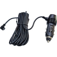 Keepro Mikro USB L Tipi 90 Derece Navigasyon Kamera Için Araç Şarj Adaptörü 1port USB