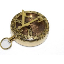 MiraLive Pirinç Güneş Saati ve Pusula Modeli