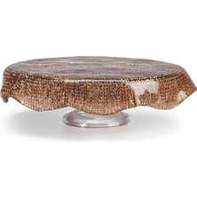 Ivv Diamante Pasta Sunum Kestane 26 cm