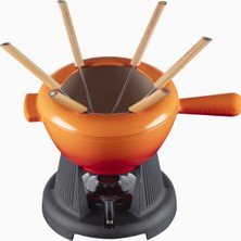 Le Creuset 6 Kişilik Lüks Döküm Fondü Seti