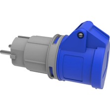 Bemis Dönüştürücü Adaptör 1/16A Fiş - 3/16A Priz