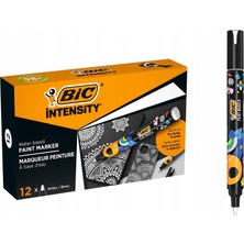  bic ıntensity paint marker kalem beyaz 527425 (12 li paket)
