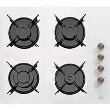 Çetintaş Evii W 848 Cat L Eı Beyaz Emaye Cam Ankastre Ocak