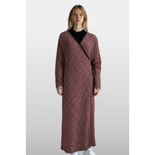 Remsa Kadın Viskon Namaz Elbisesi 25247-5 Bordo