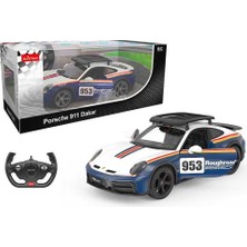  sunman oyuncak uzaktan kumandalı araba 1/14 porsche 911 dakar performance f/f 2.4ghz.