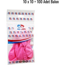 Krm Pembe 100PCS Balon G-90A (5047) Krm