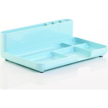 Ops Masaüstü Organizer Kalemlik Pastel Mavi Klm 206