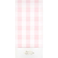 Meri Meri - Pembe Pötikare Kağıt Masa Örtüsü