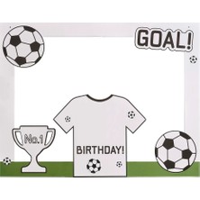 Ginger Ray - Photobooth Frame Customisable Football - Futbol Fotoğraf Çerçevesi