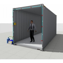 Sismist Dezenfektan, Kimyasal Kapı Girişi Püskürtme Tüneli 16 Metal Nozullu No:k2