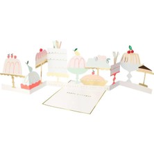 Meri Meri - Cake Card - Pasta Tebrik Kartı
