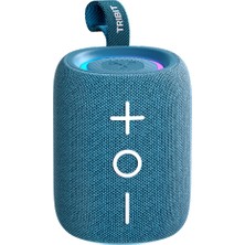 Tribit Stormbox Mini Plus 12W Ipx7 Su Geçirmez 12 Saat Oynatma Süresi 5.4 Taşınabilir Bluetooth Hoparlör Mavi