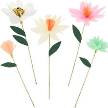 Meri Meri - Flower Garden Decorative Sticks - Çiçek Bahçesi Dekoratif Çubuklar