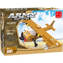 Asya Oyuncak Ausini Army Set 105 Parça Yapım Seti Big22405
