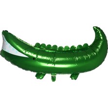 Meri Meri - Crocodile Foil Balloon - Timsah Folyo Balon