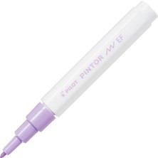  pilot pintor keçeli markör dekor boya kalemi (ef) pastel mor sw-pt-ef-pv (6 lı paket)