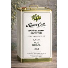 Ahmet Çallı Naturel Sızma Zeytinyağı 18 Lt