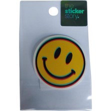 Ekstrafix Yapışkanlı Sudan Etkilenmeyen Sticker The Sticker Story Gülen Yüz Tss0238 (1 Adet)