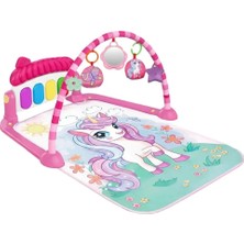 Asya Oyuncak Unicorn Piyanolu Oyun Halısı Mol-558