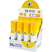 Adel Stick Yapıştırıcı Glue 36 Gram 2025 (12 Li Paket)