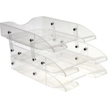  ops evrak rafı hareketli 3 katlı rf 303