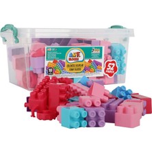 asya oyuncak ant blocks pembe 52 parça box ant052-p