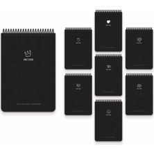 Gıpta Kings Book Spiralli Pşatik Kapak Bloknot Not Defteri A4 80 Yaprak Çizgili 5926 (1 Adet)