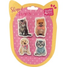 Dolphin Studio Pets Blisterli Silgi Seti 4 Lü Pt-783