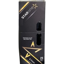 Silka Linc Starone Tükenmez Kalem 0,7 Mm Siyah (25 Li Paket)
