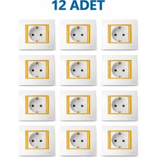 Mono Priz Beyaz 12 Li Set
