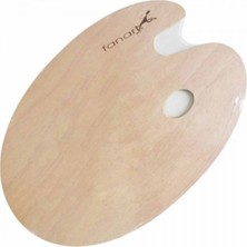  fanart academy mdf oval resim paleti 30x40 cm