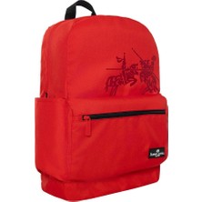  faber-castell young okul sırt çantası bordo