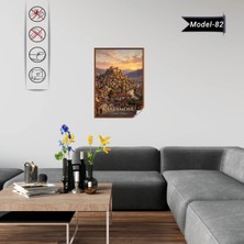 Akıllı Kağıt Türkiye Iller Tablo - Poster Kastamonu (Model-82)