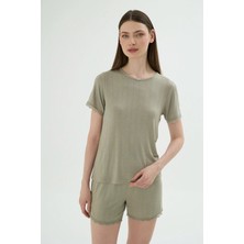 Sevim 17855 Kadın Şort Takım