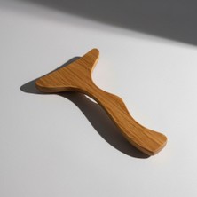 Wellasya Doğal Ahşap Klasik Masaj Aleti  Sıkılaştırıcı ve Şekillendirici Masaj Aleti Anti Selülit ve Rahatlatıcı Vücut Masaj Aleti