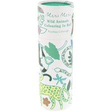 Meri Meri - Vahşi Hayvanlar Boyama Rulosu
