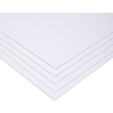 Ticon Maket Kartonu (Fotoblok) 5 Mm 50X70 Cm Beyaz 290354 (50 Li Paket)